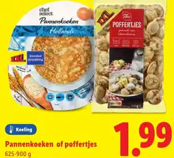 Lidl Pannenkoeken of poffertjes aanbieding