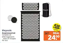 Albert Heijn Lifegoods Acupressuurmat aanbieding