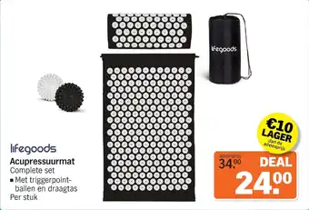 Albert Heijn Lifegoods Acupressuurmat aanbieding