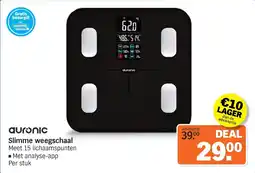 Albert Heijn Auronic Slimme Weegschaal aanbieding