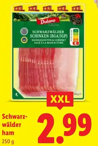 Lidl Schwarzwälder ham aanbieding