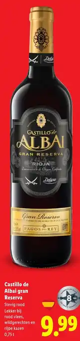 Lidl Castillo de Albai gran Reserva aanbieding