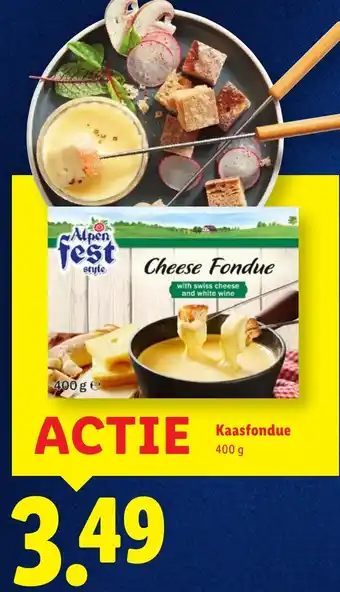 Lidl Kaasfondue aanbieding