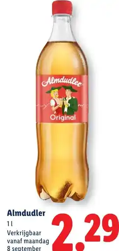 Lidl Almdudler aanbieding