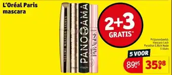 Kruidvat L'Oréal Paris mascara aanbieding