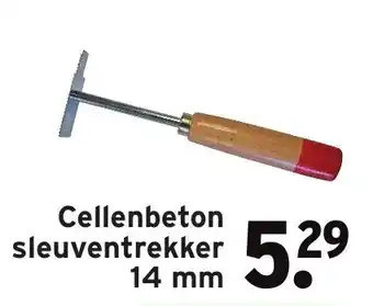 GAMMA Cellenbeton sleuventrekker 14mm aanbieding