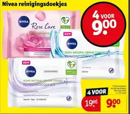 Kruidvat Nivea reinigingsdoekjes aanbieding