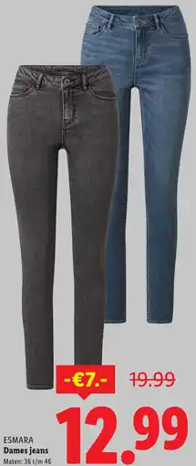 Lidl Esmara Dames jeans aanbieding