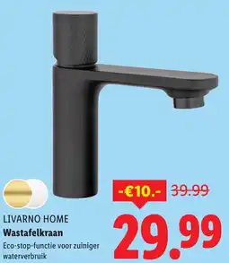 Lidl Livarno home Wastafelkraan aanbieding
