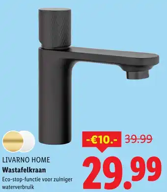 Lidl Livarno home Wastafelkraan aanbieding