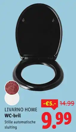 Lidl Livarno home WC-bril aanbieding