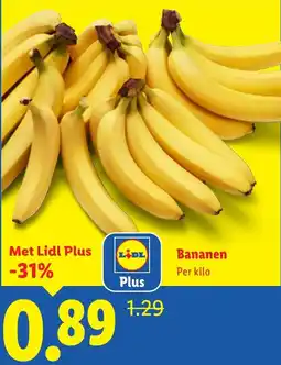 Lidl Bananen aanbieding