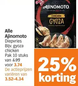 Albert Heijn Alle Ajinomoto aanbieding