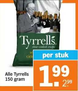 Albert Heijn Alle Tyrrells aanbieding