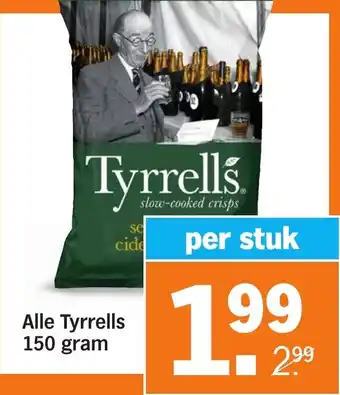 Albert Heijn Alle Tyrrells aanbieding