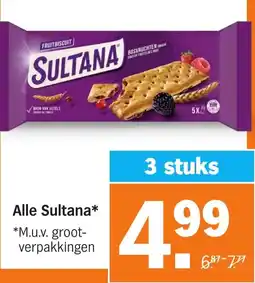 Albert Heijn Alle Sultana aanbieding