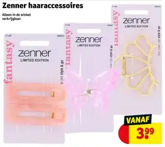 Kruidvat Zenner Haaraccessoires aanbieding
