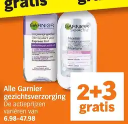 Albert Heijn Alle Garnier gezichtsverzorging aanbieding