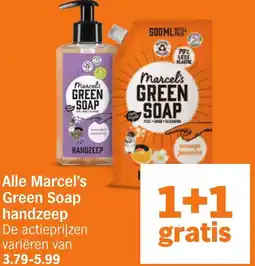 Albert Heijn Alle Marcel's Green Soap handzeep aanbieding
