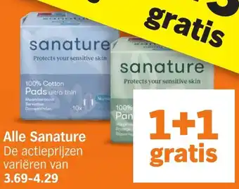Albert Heijn Alle Sanature aanbieding