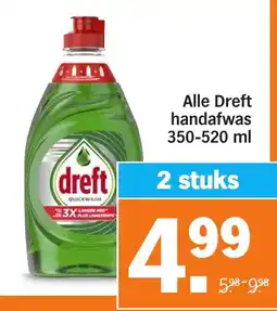 Albert Heijn Alle Dreft handafwas aanbieding