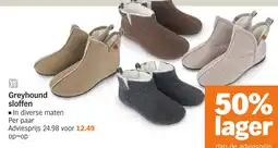 Albert Heijn Greyhound sloffen aanbieding