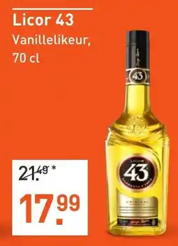 Albert Heijn Licor 43 aanbieding