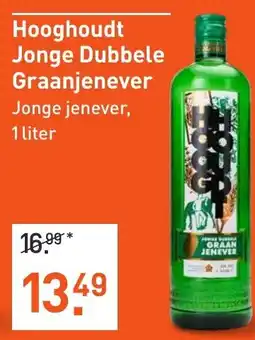 Albert Heijn Hooghoudt Jonge Dubbele Graanjenever aanbieding