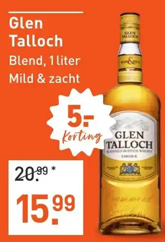 Albert Heijn Glen Talloch aanbieding