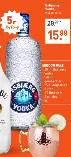 Albert Heijn Esbjaerg Vodka aanbieding