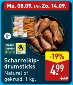 ALDI Scharrel Kipdrumsticks aanbieding