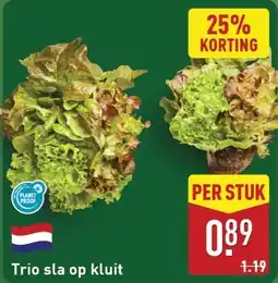 ALDI Trio sla op kluit aanbieding