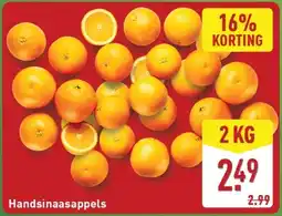 ALDI Handsinaasappels aanbieding
