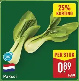 ALDI Paksoi aanbieding