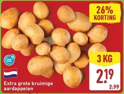 ALDI Extra grote kruimige aardappelen aanbieding