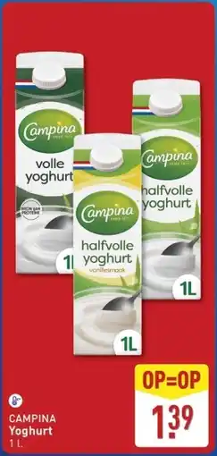 ALDI Campina Yoghurt aanbieding