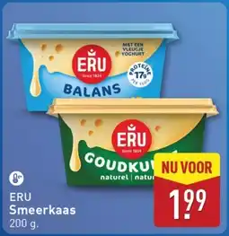 ALDI ERU Smeerkaas aanbieding