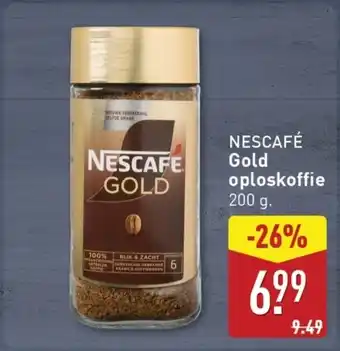 ALDI NESCAFÉ Gold oploskoffie aanbieding