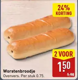 ALDI Worstenbroodje aanbieding