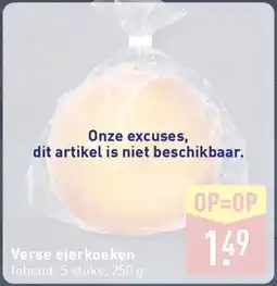 ALDI Verse eierkoeken aanbieding