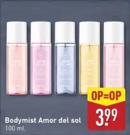 ALDI Bodymist Amor del sol aanbieding