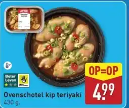 ALDI Ovenschotel kip teriyaki aanbieding