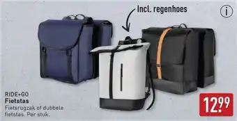 ALDI RIDE+GO Fietstas aanbieding