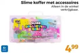 Trekpleister Slime koffer met accessoires aanbieding
