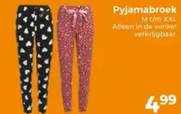 Trekpleister Pyjamabroek aanbieding