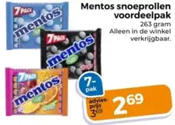 Trekpleister Mentos snoeprollen voordeelpak aanbieding