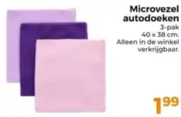 Trekpleister Microvezel autodoeken aanbieding