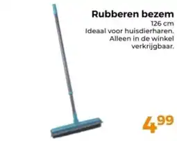 Trekpleister Rubberen bezem aanbieding