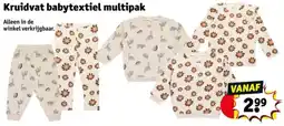 Kruidvat Kruidvat babytextiel multipak aanbieding