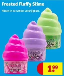 Kruidvat Frosted Fluffy Slime aanbieding
